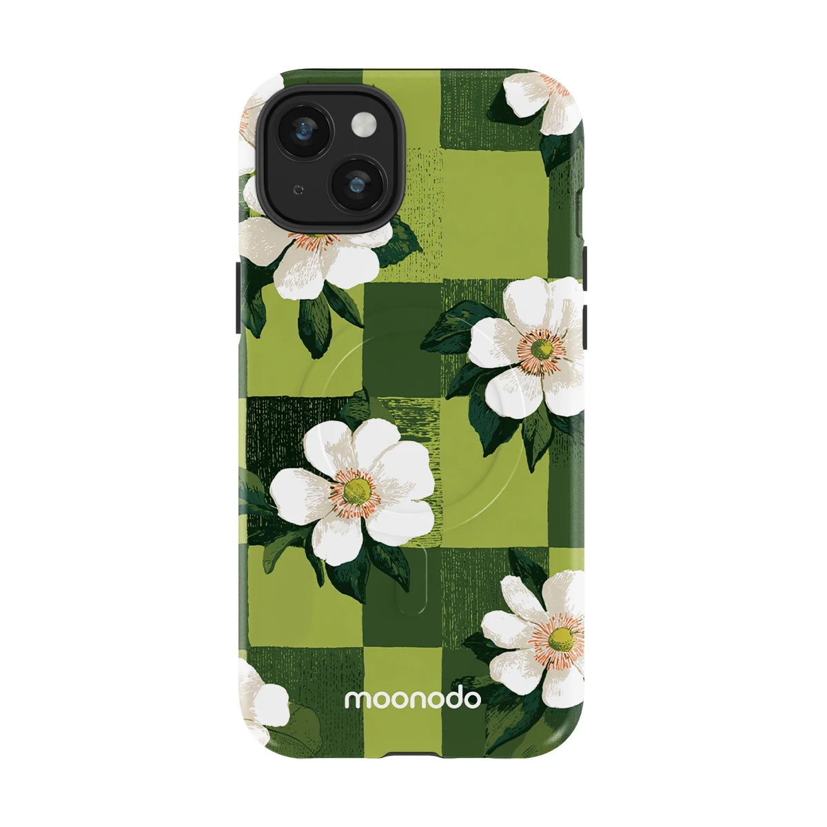 Emerald Bloom - iPhone 15 Plus Case