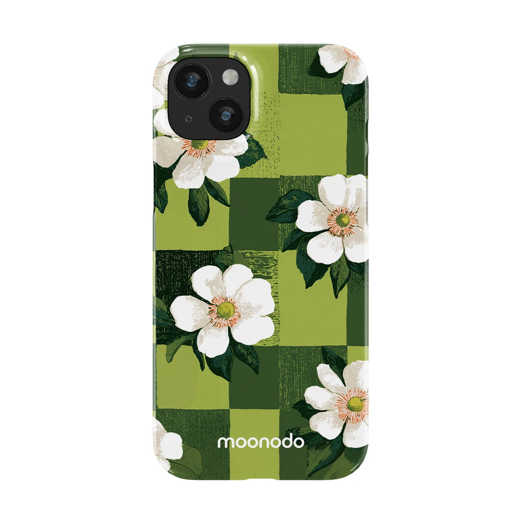 Emerald Bloom - iPhone 15 Plus Case