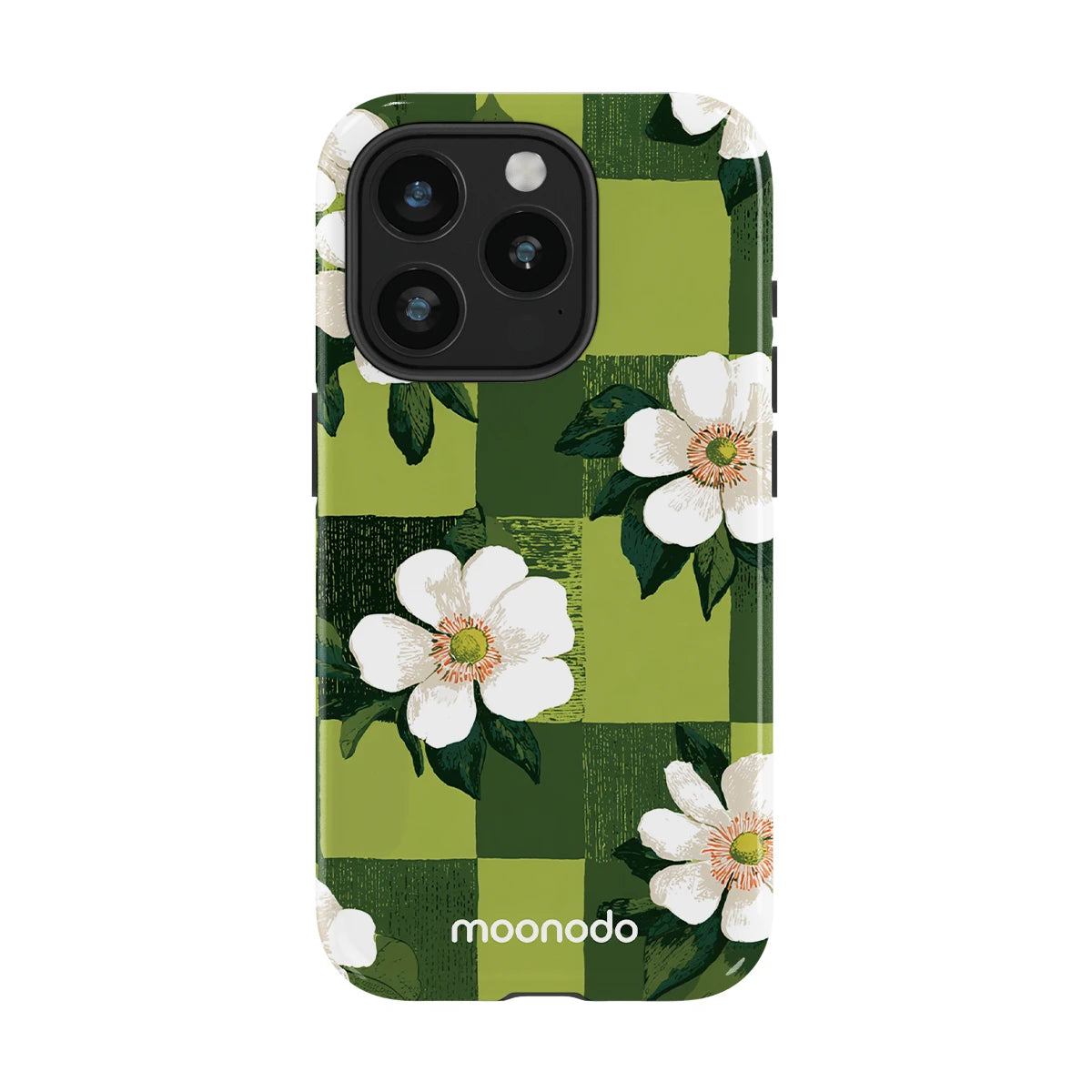 Emerald Bloom - iPhone 15 Pro Case