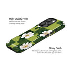 Emerald Bloom - iPhone 15 Pro Case