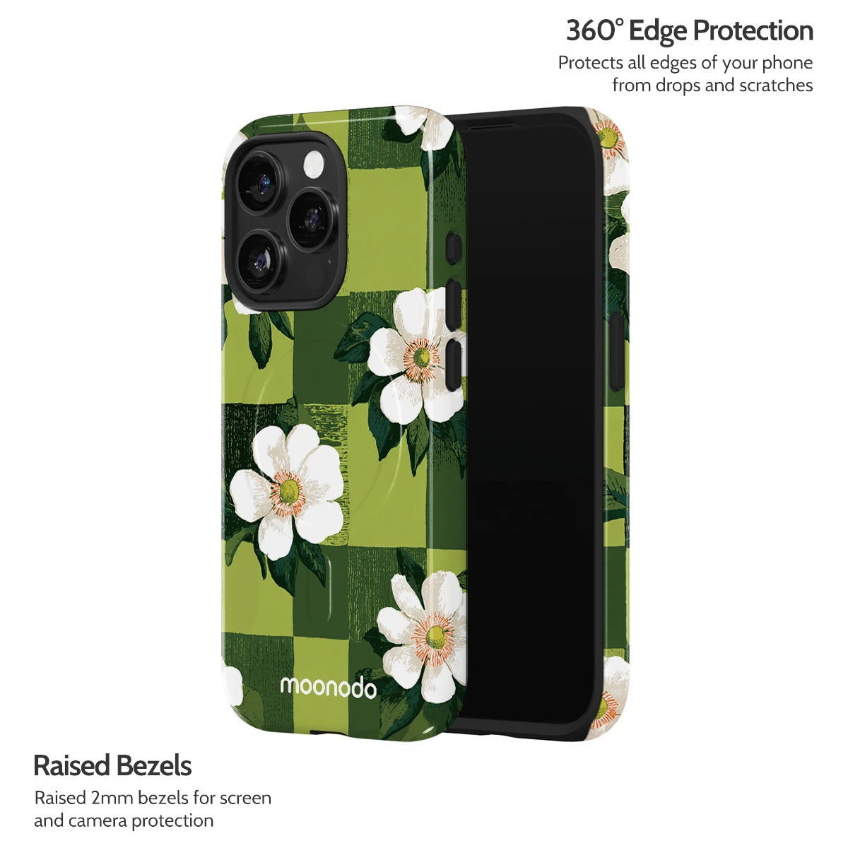 Emerald Bloom - iPhone 15 Pro Case