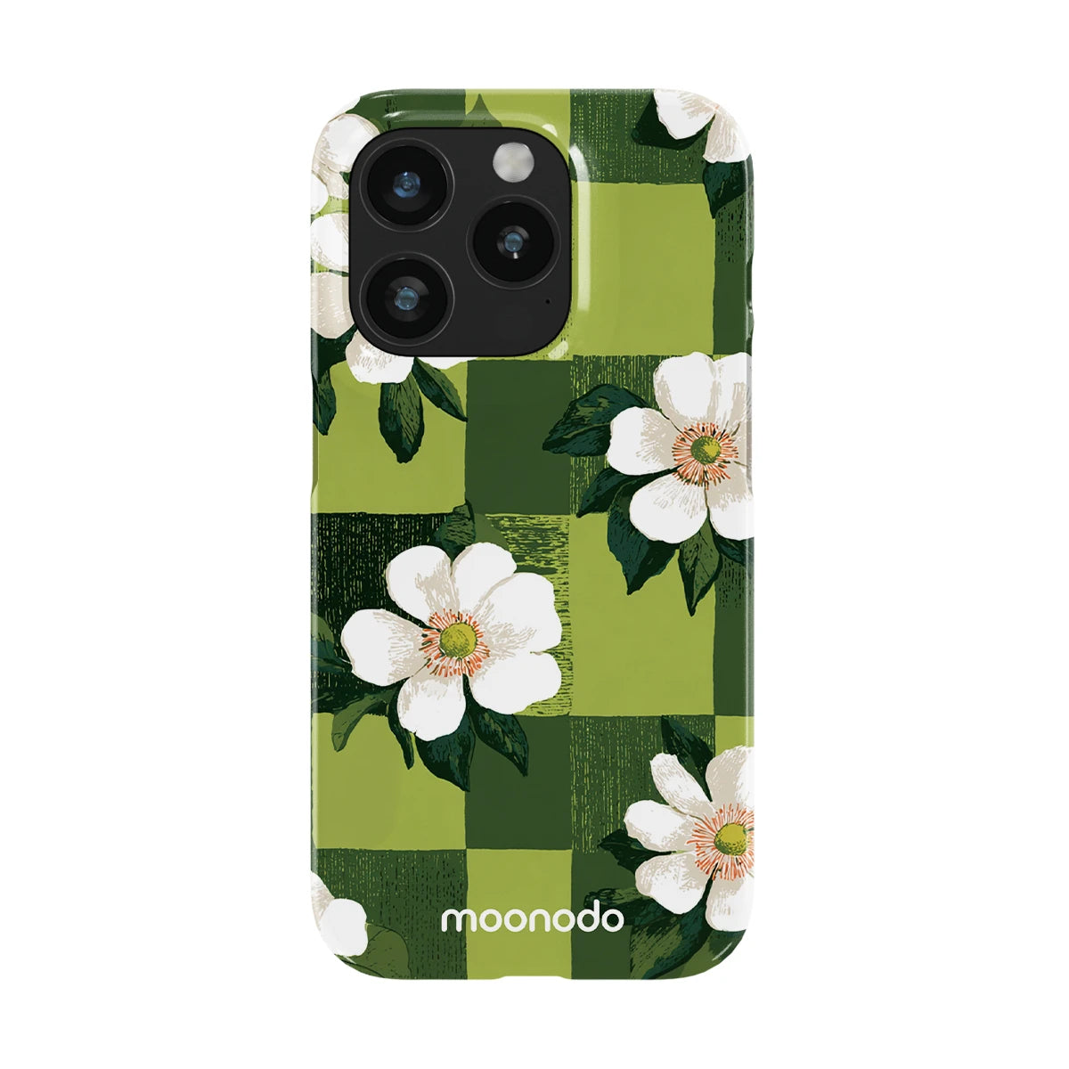 Emerald Bloom - iPhone 15 Pro Case