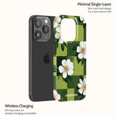Emerald Bloom - iPhone 15 Pro Case