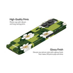 Emerald Bloom - iPhone 15 Pro Case