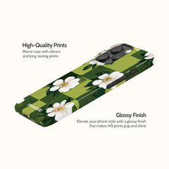 Emerald Bloom - iPhone 15 Pro Case