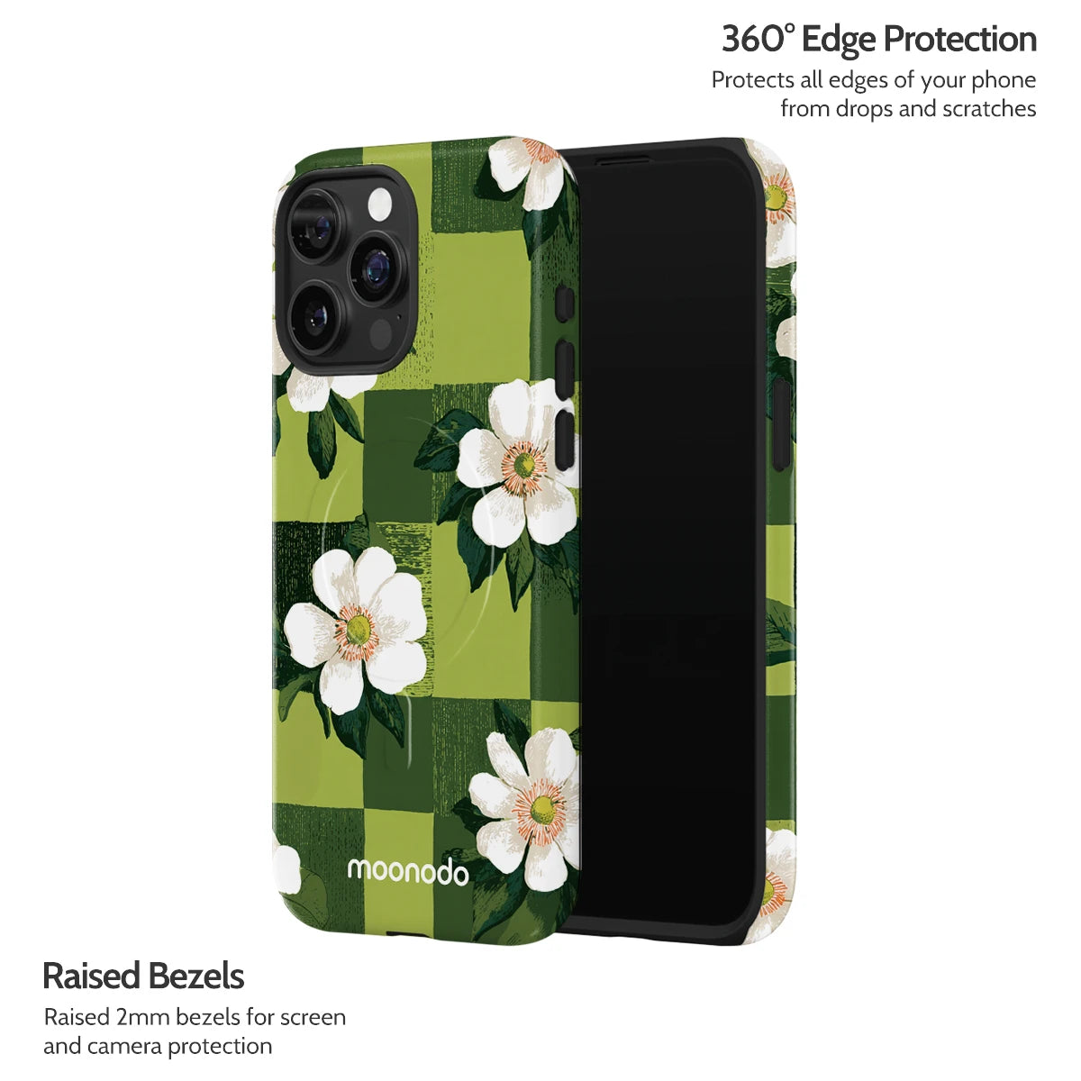 Emerald Bloom - iPhone 15 Pro Max Case