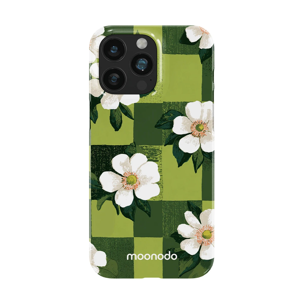 Emerald Bloom - iPhone 15 Pro Max Case