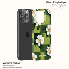 Emerald Bloom - iPhone 15 Pro Max Case
