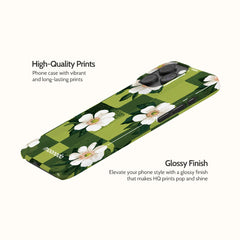 Emerald Bloom - iPhone 15 Pro Max Case