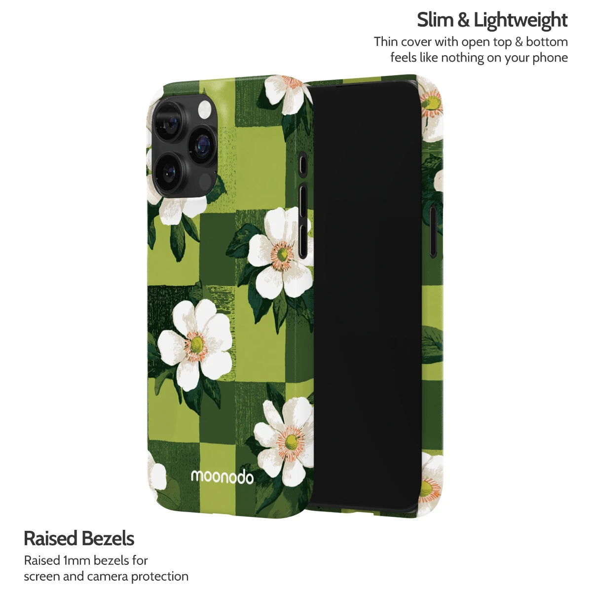 Emerald Bloom - iPhone 15 Pro Max Case