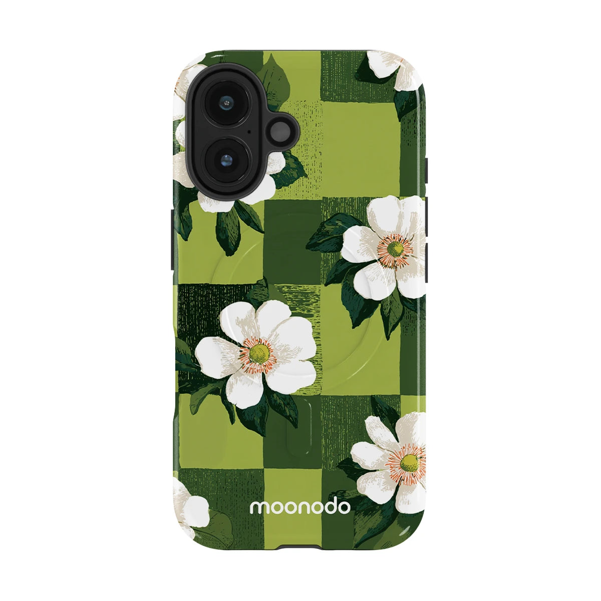 Emerald Bloom - iPhone 16 Case
