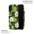 Emerald Bloom - iPhone 16 Case