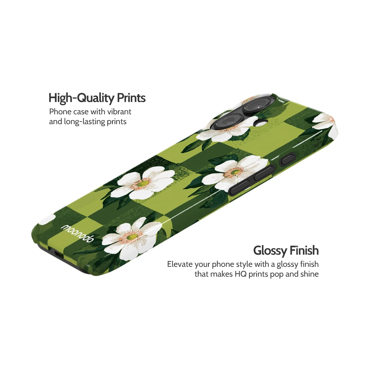 Emerald Bloom - iPhone 16 Case