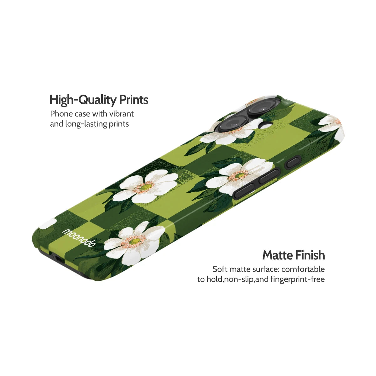 Emerald Bloom - iPhone 16 Case
