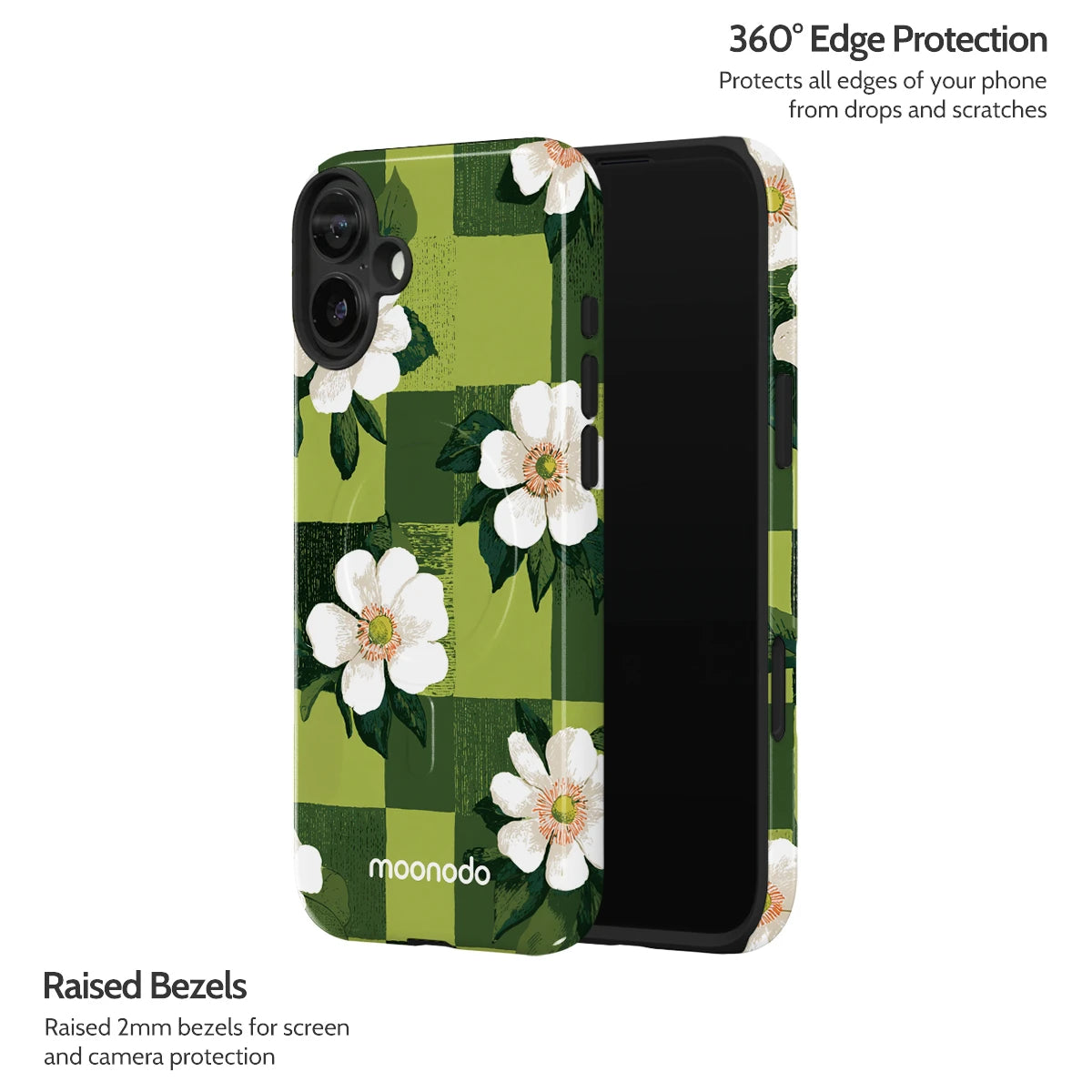 Emerald Bloom - iPhone 16 Plus Case