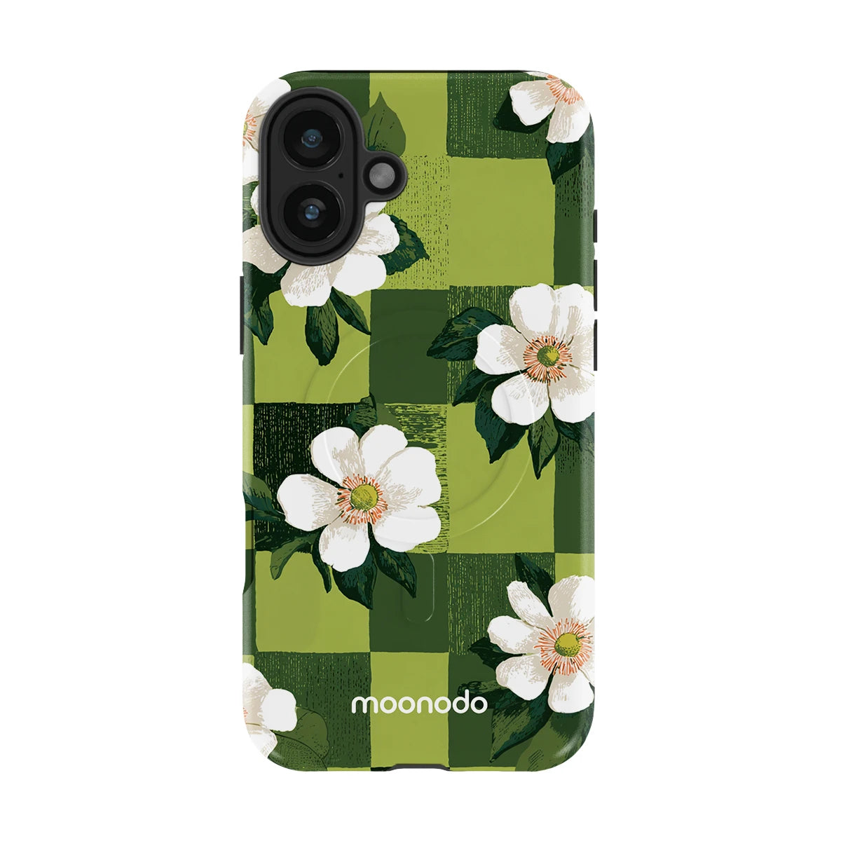 Emerald Bloom - iPhone 16 Plus Case