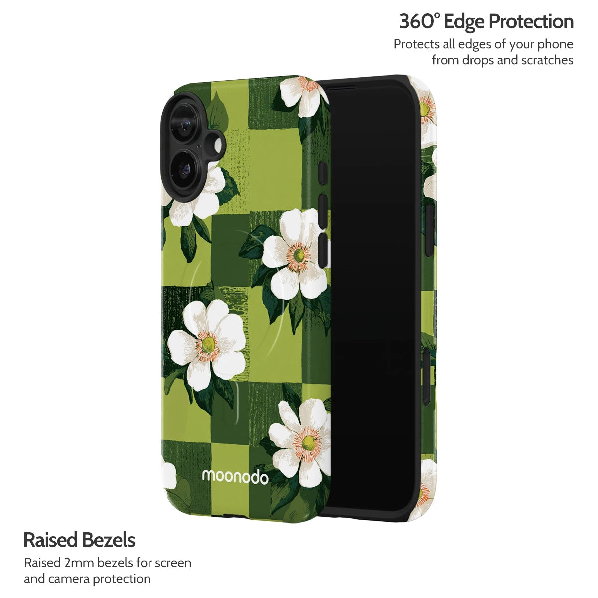 Emerald Bloom - iPhone 16 Plus Case