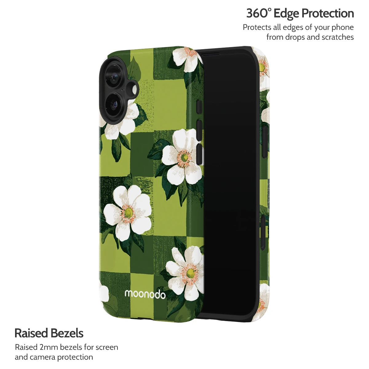 Emerald Bloom - iPhone 16 Plus Case