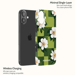 Emerald Bloom - iPhone 16 Plus Case