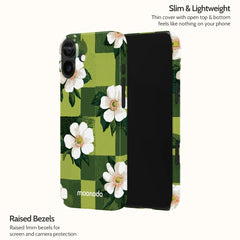 Emerald Bloom - iPhone 16 Plus Case