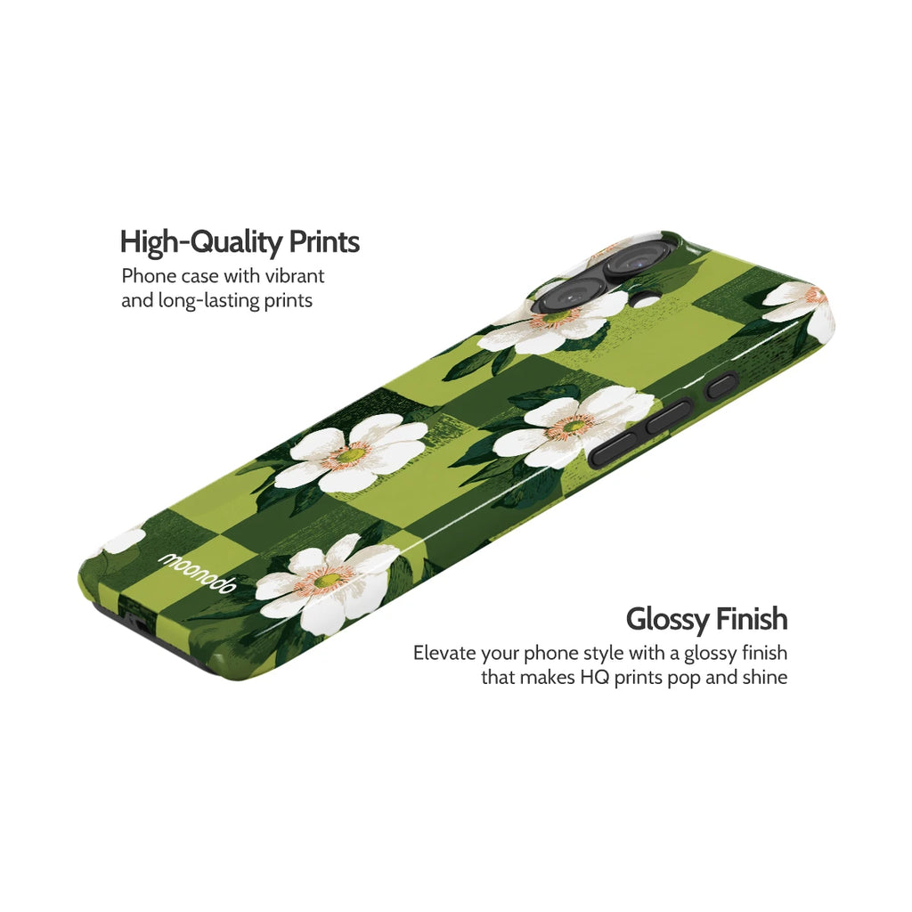 Emerald Bloom - iPhone 16 Plus Case