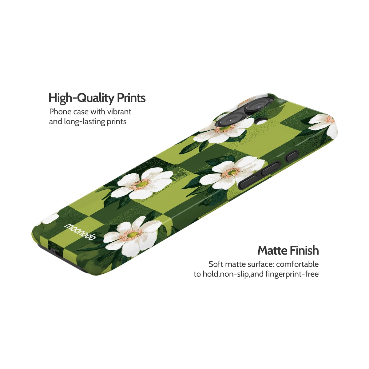Emerald Bloom - iPhone 16 Plus Case