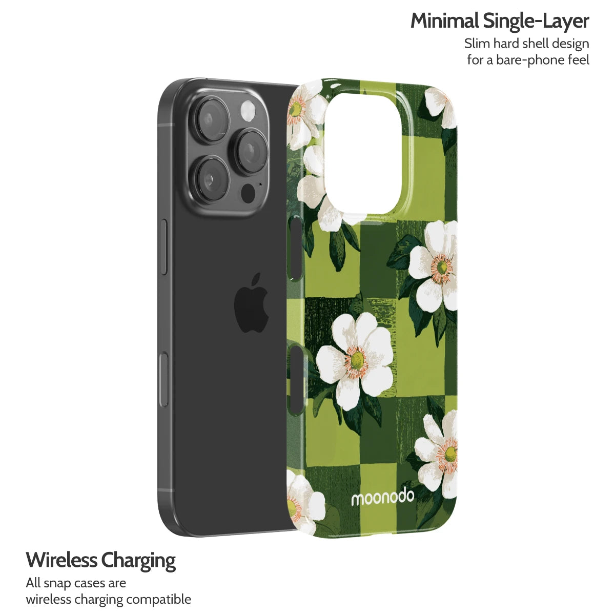 Emerald Bloom - iPhone 16 Pro Case