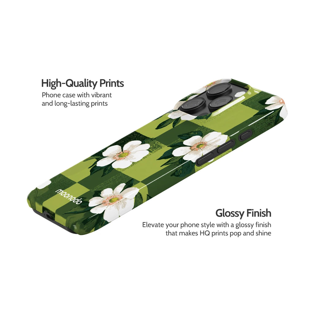 Emerald Bloom - iPhone 16 Pro Case