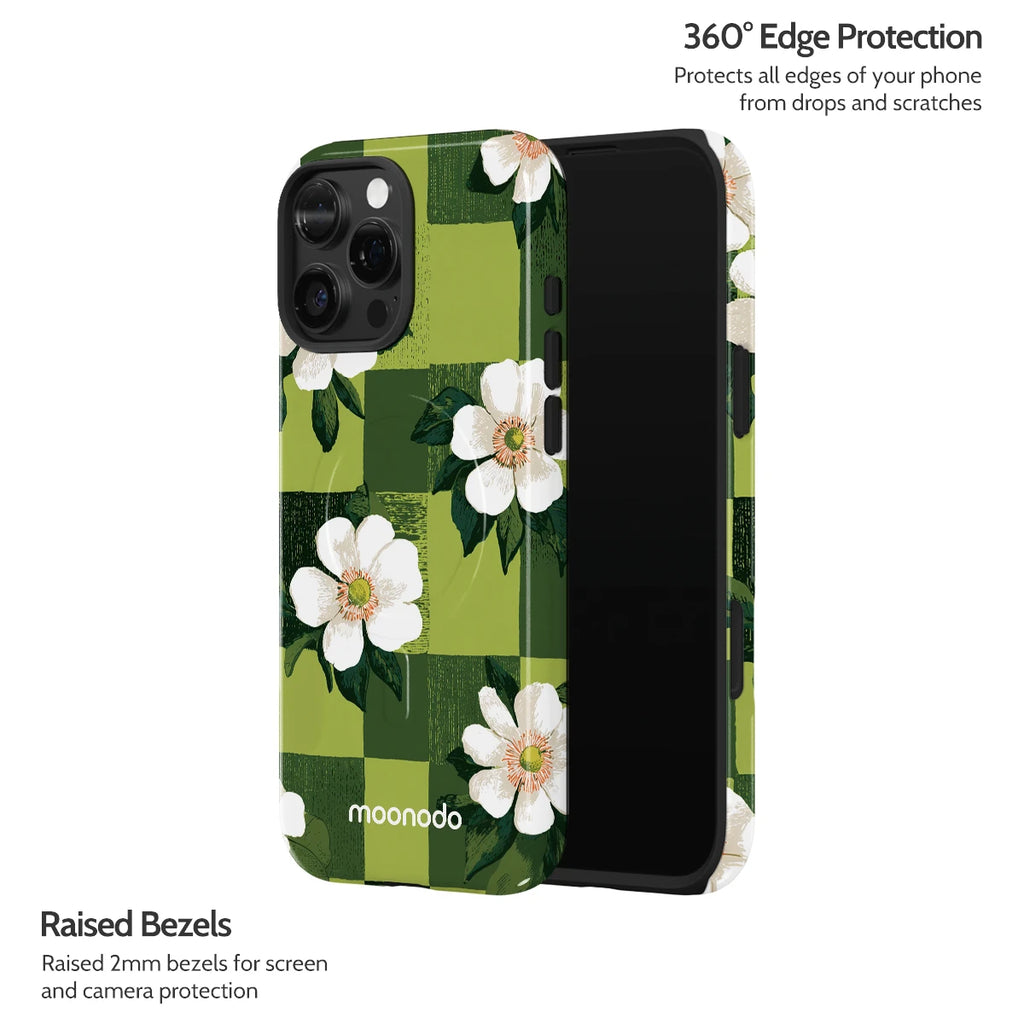 Emerald Bloom - iPhone 16 Pro Max Case