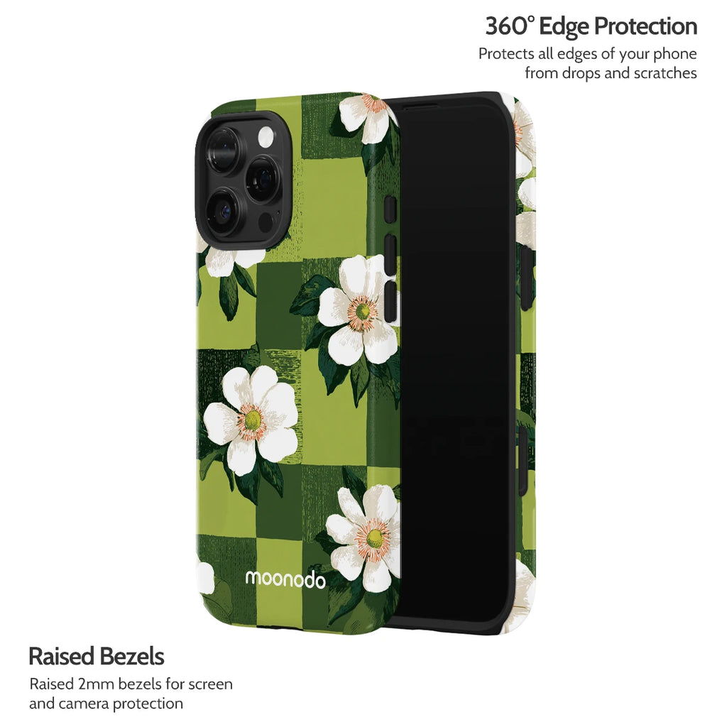 Emerald Bloom - iPhone 16 Pro Max Case