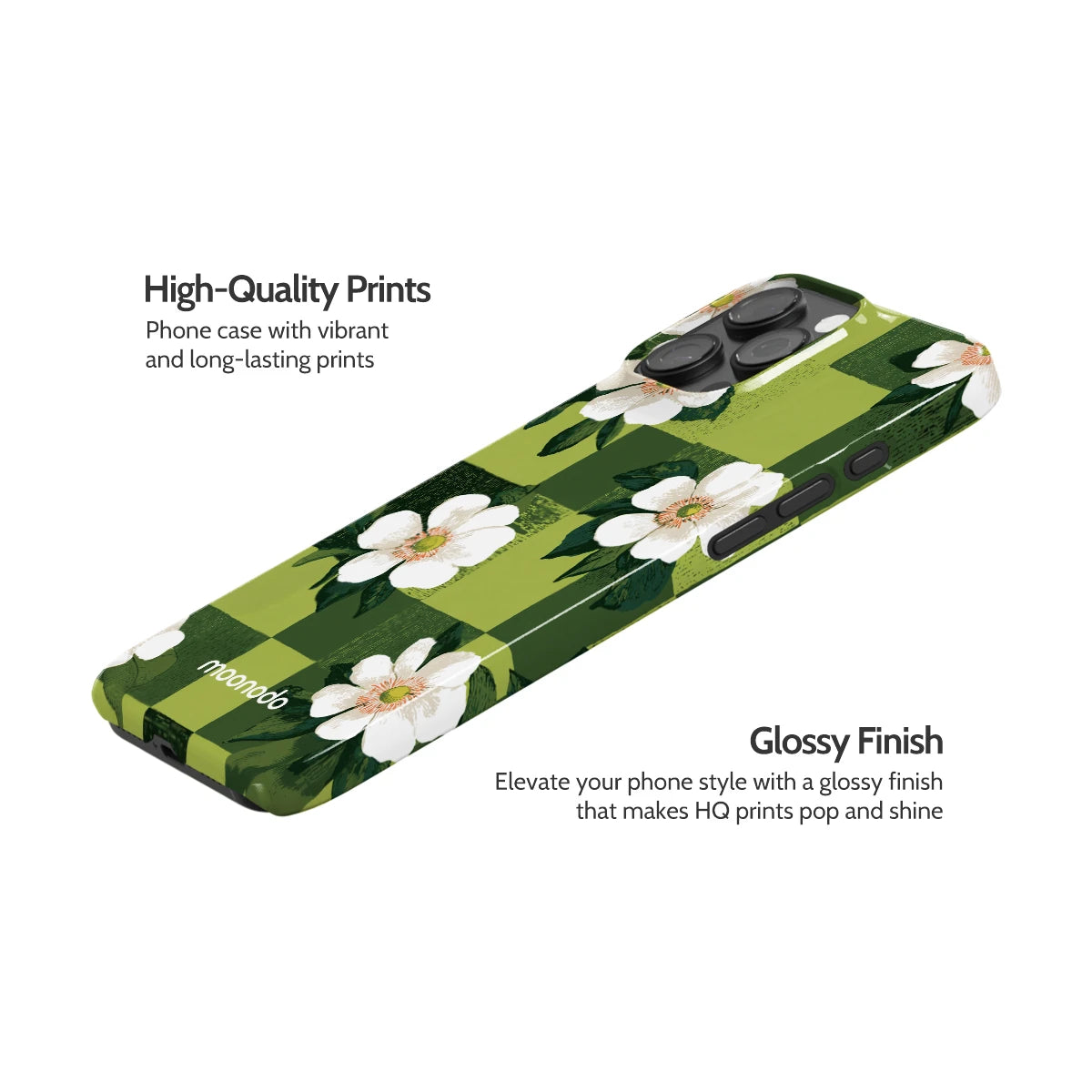 Emerald Bloom - iPhone 16 Pro Max Case