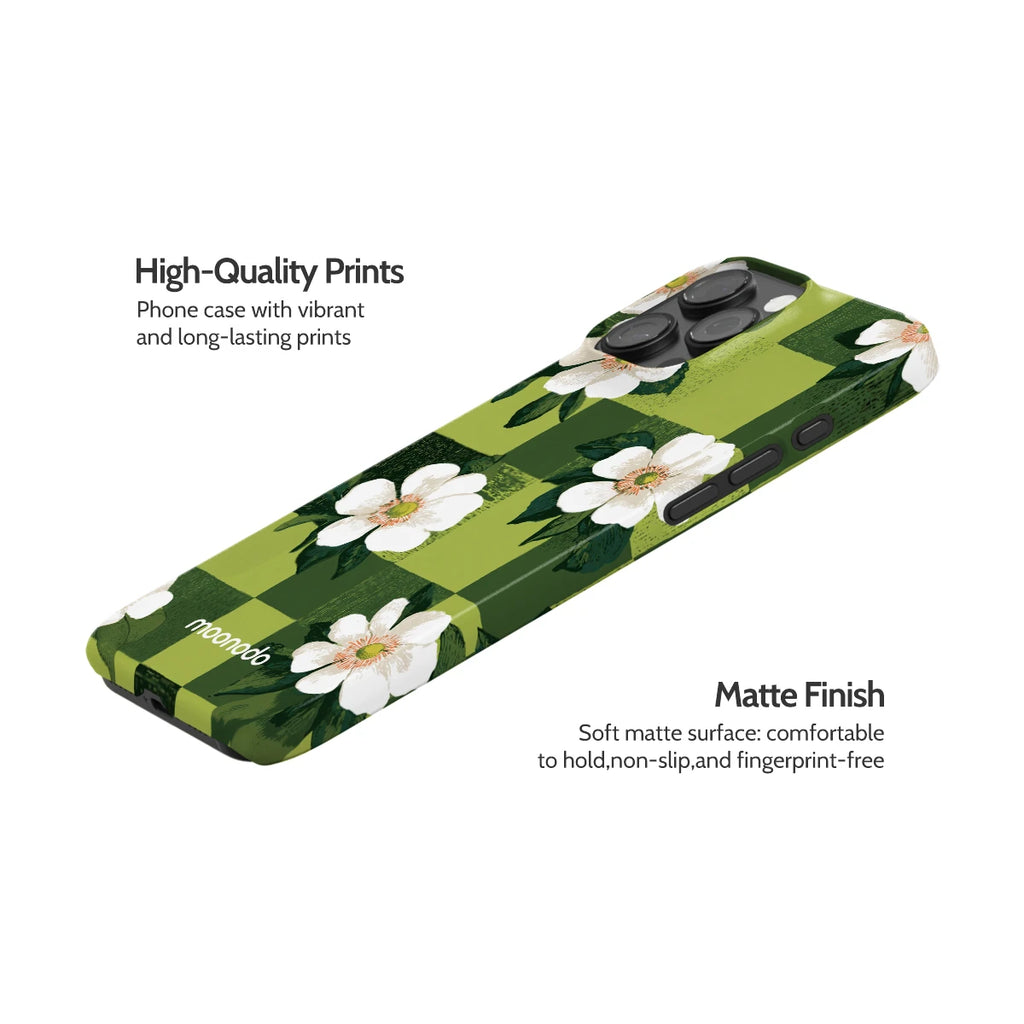 Emerald Bloom - iPhone 16 Pro Max Case