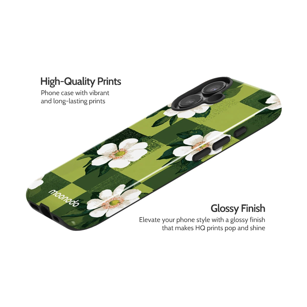 Emerald Bloom - iPhone 17 Case