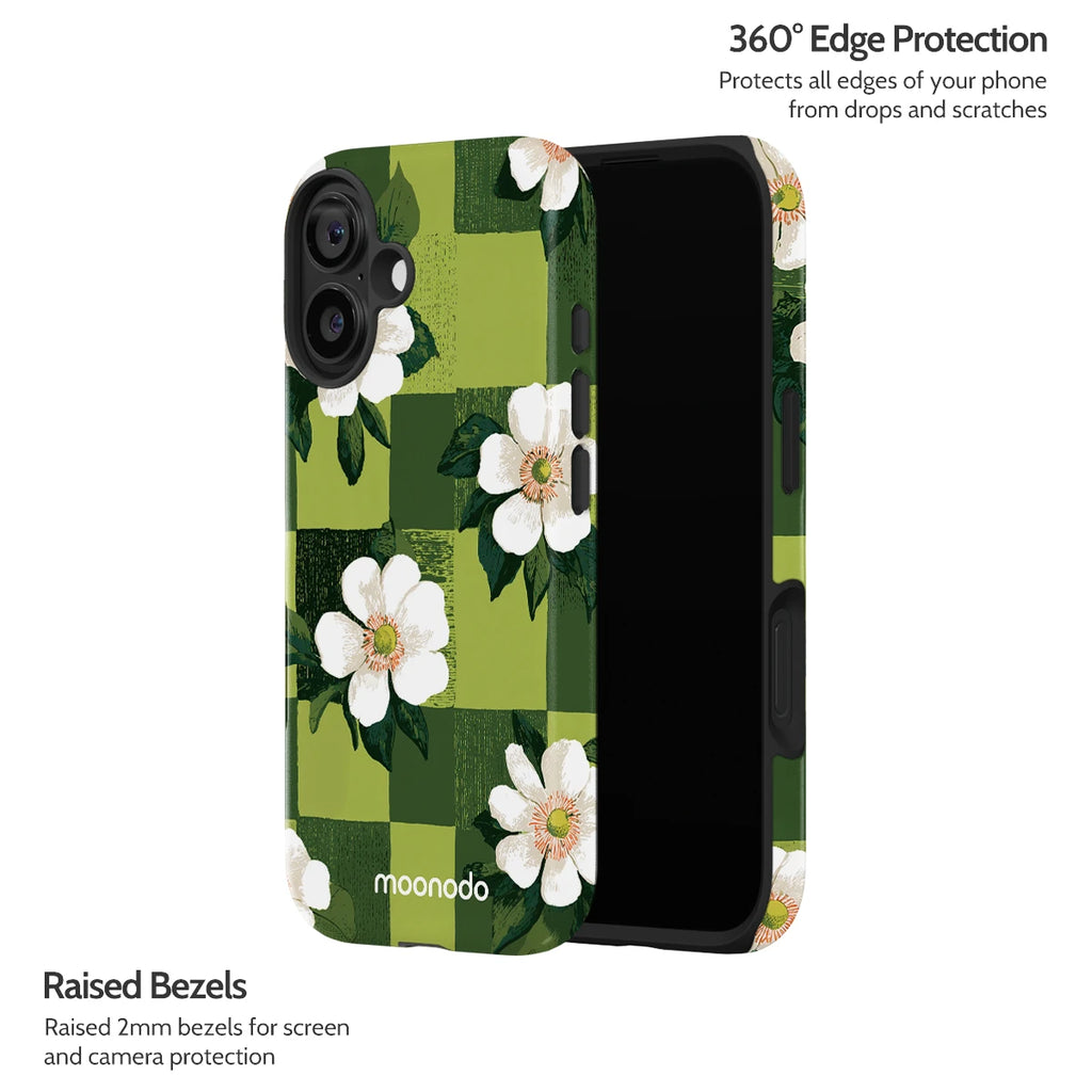 Emerald Bloom - iPhone 17 Case
