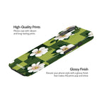 Emerald Bloom - iPhone 17 Case