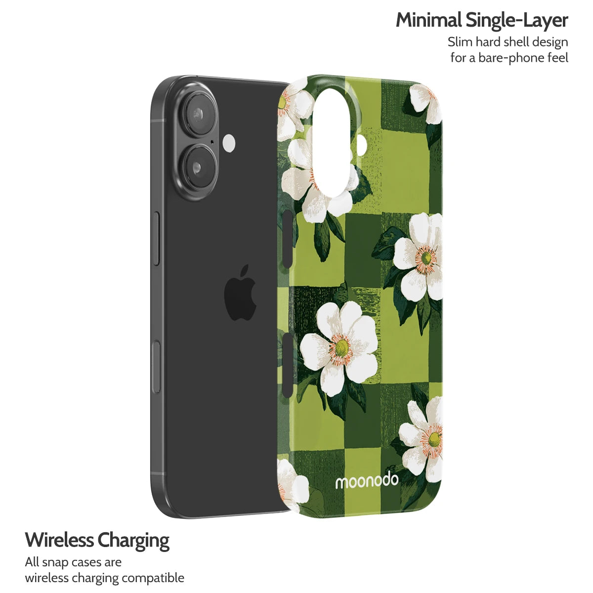 Emerald Bloom - iPhone 17 Case