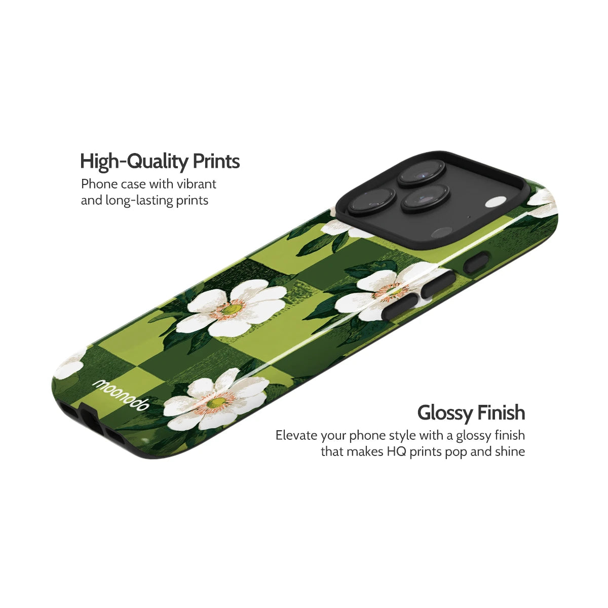 Emerald Bloom - iPhone 17 Pro Case