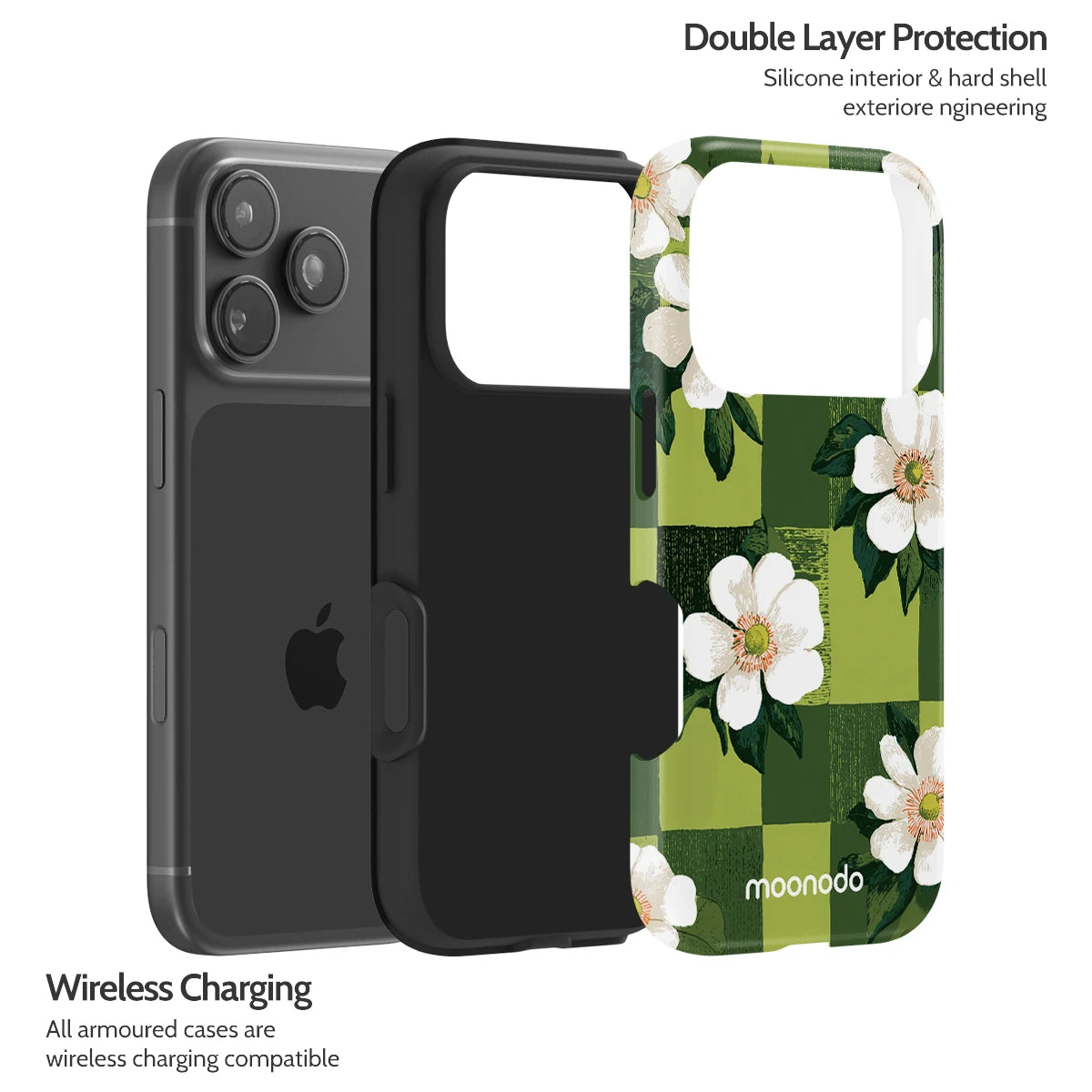 Emerald Bloom - iPhone 17 Pro Case