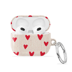 Crimson Pulse - AirPods 3 Case