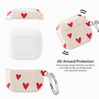 Crimson Pulse - AirPods 4 Case