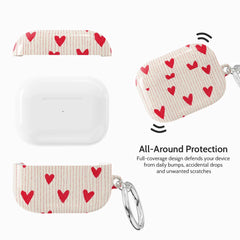 Crimson Pulse - AirPods Pro 1 Case