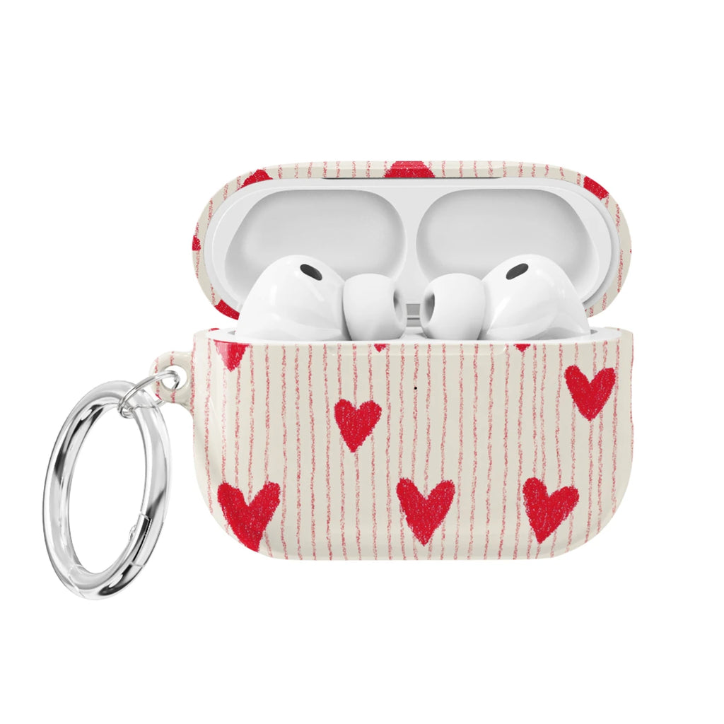 Crimson Pulse - AirPods Pro 3 Case