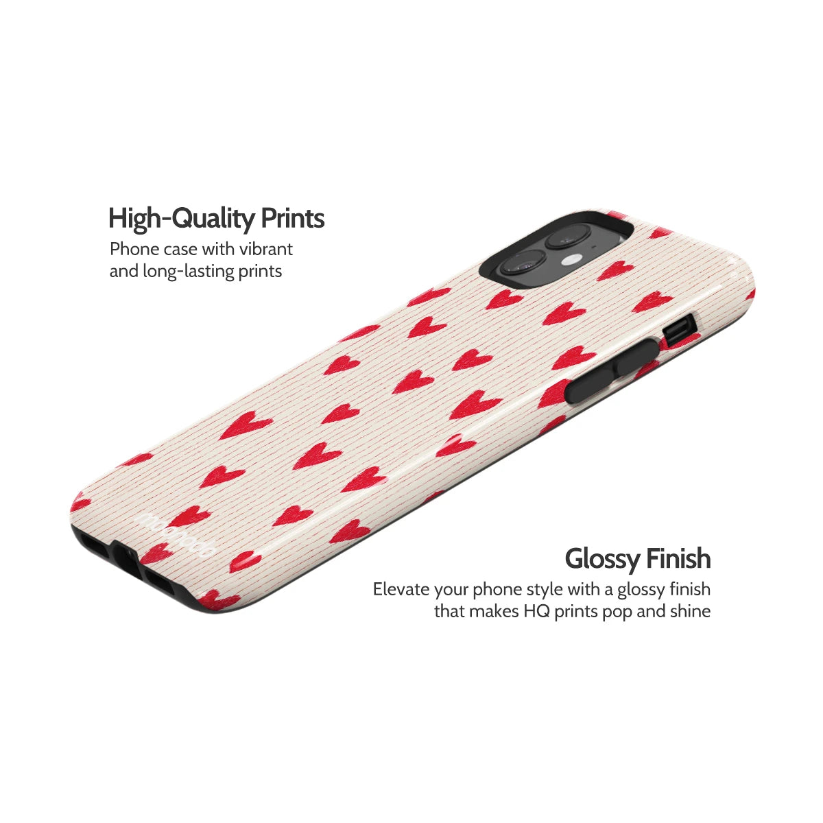 Crimson Pulse - iPhone 11 Case