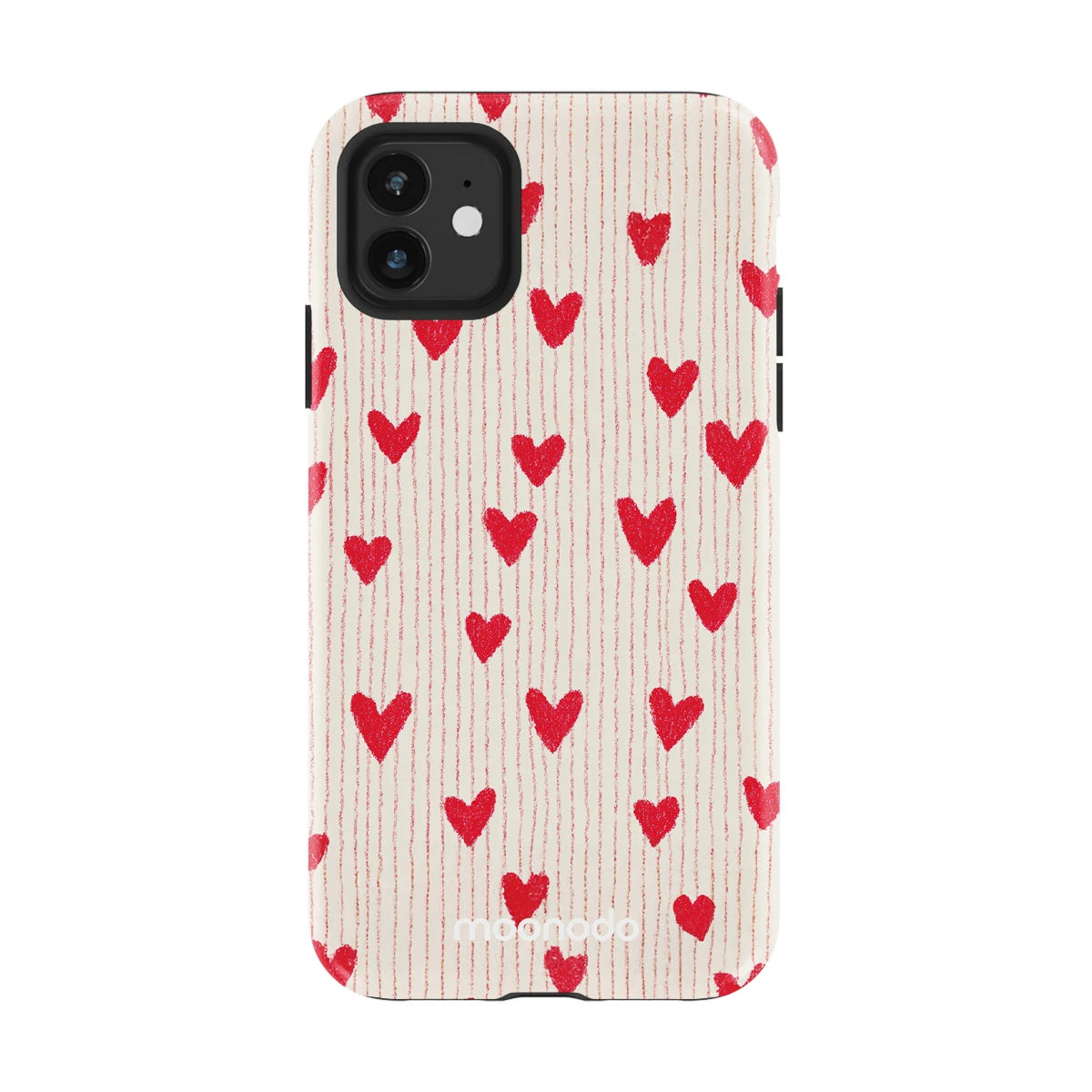 Crimson Pulse - iPhone 11 Case