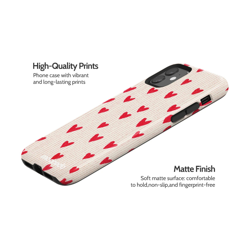 Crimson Pulse - iPhone 11 Case