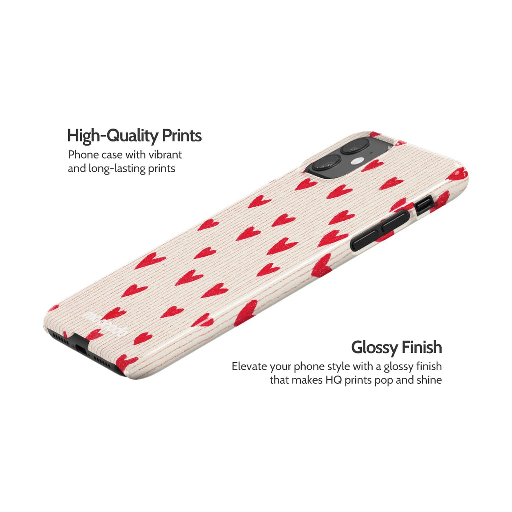 Crimson Pulse - iPhone 11 Case