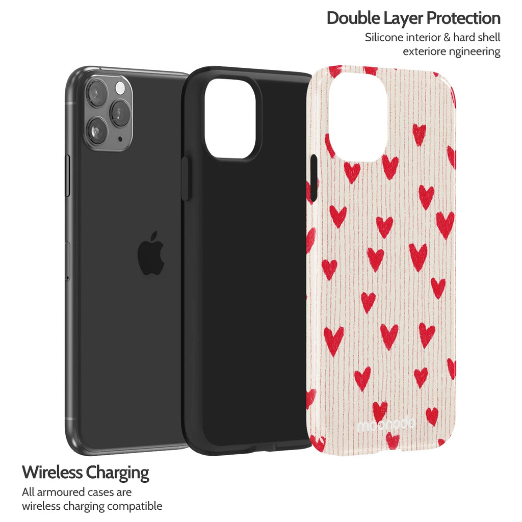 Crimson Pulse - iPhone 11 Pro Max Case