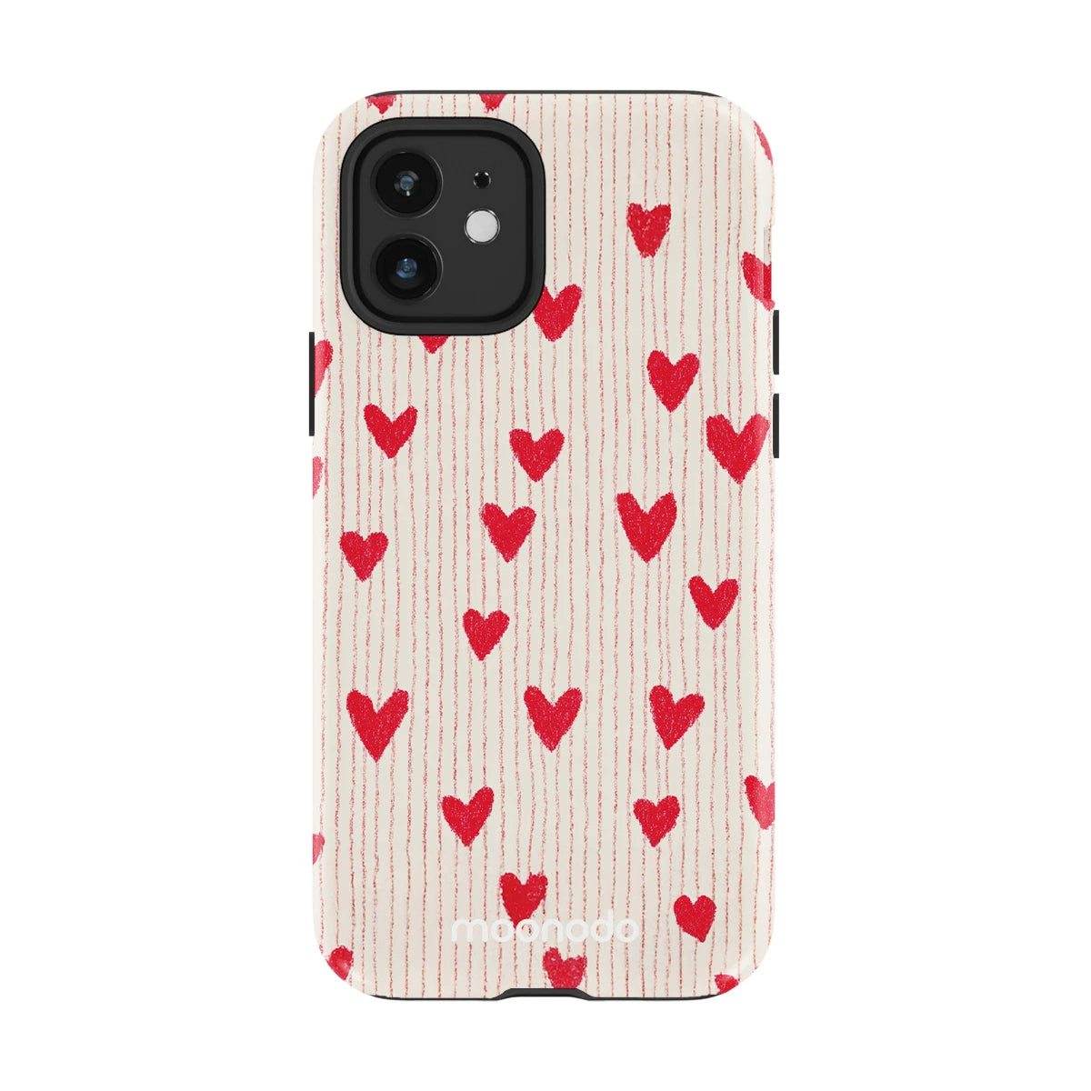 Crimson Pulse - iPhone 12 Case