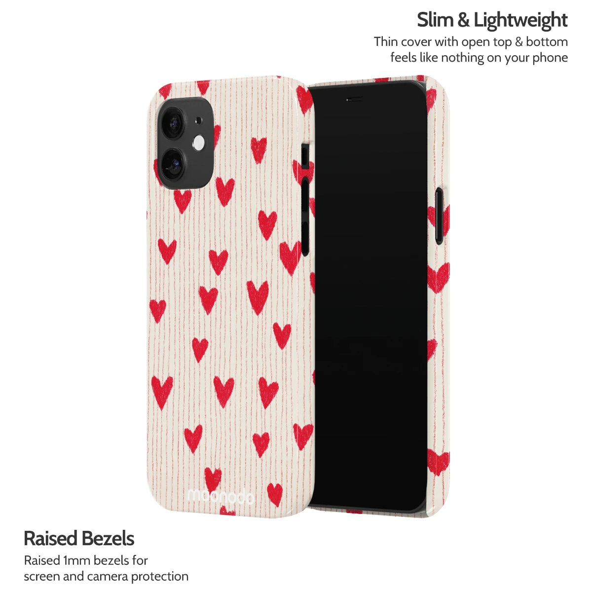 Crimson Pulse - iPhone 12 Case