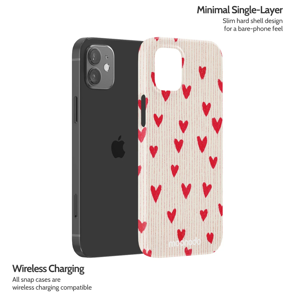 Crimson Pulse - iPhone 12 Mini Case